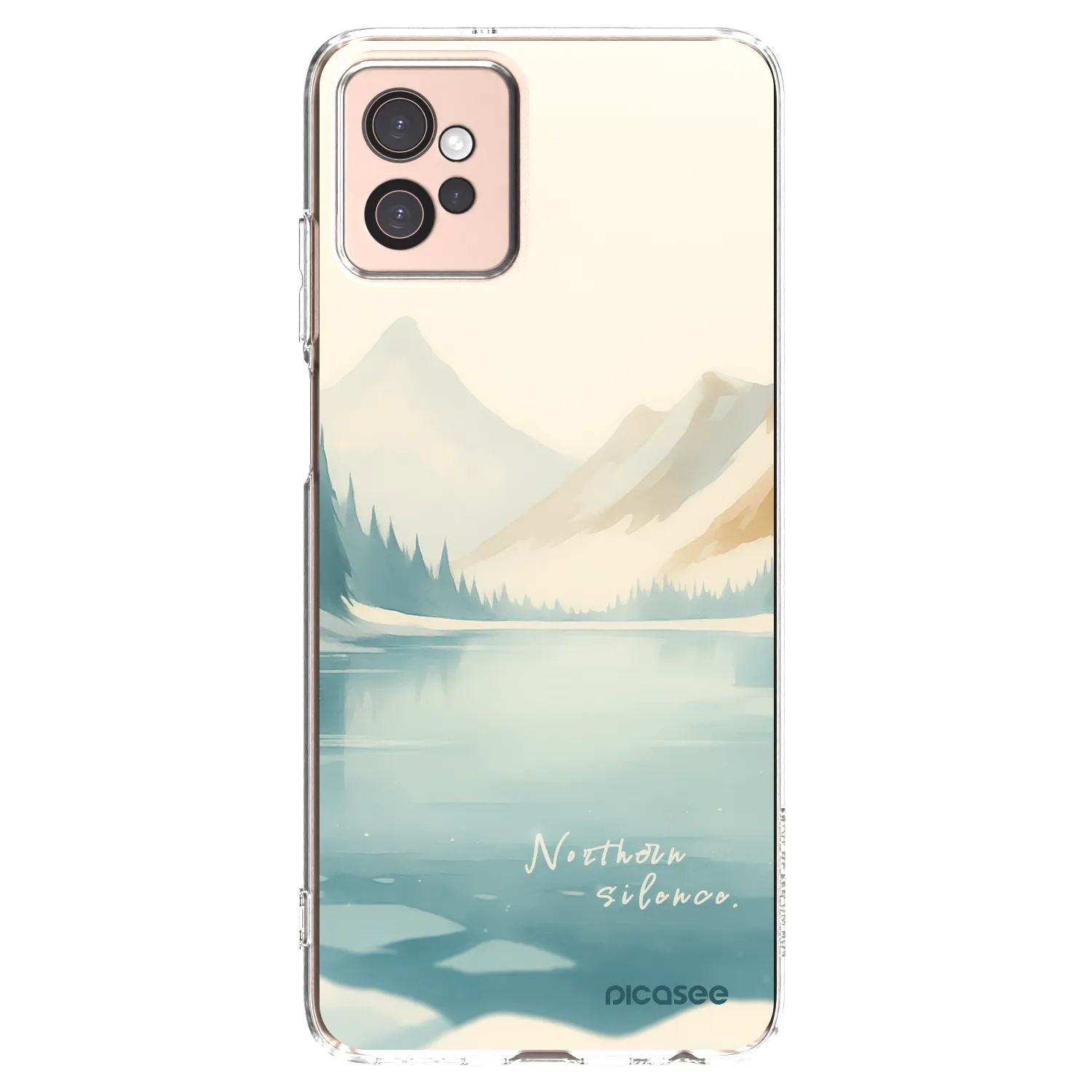 Picasee silikonový průhledný obal pro Motorola Moto G32 - NOTHERN SILENCE