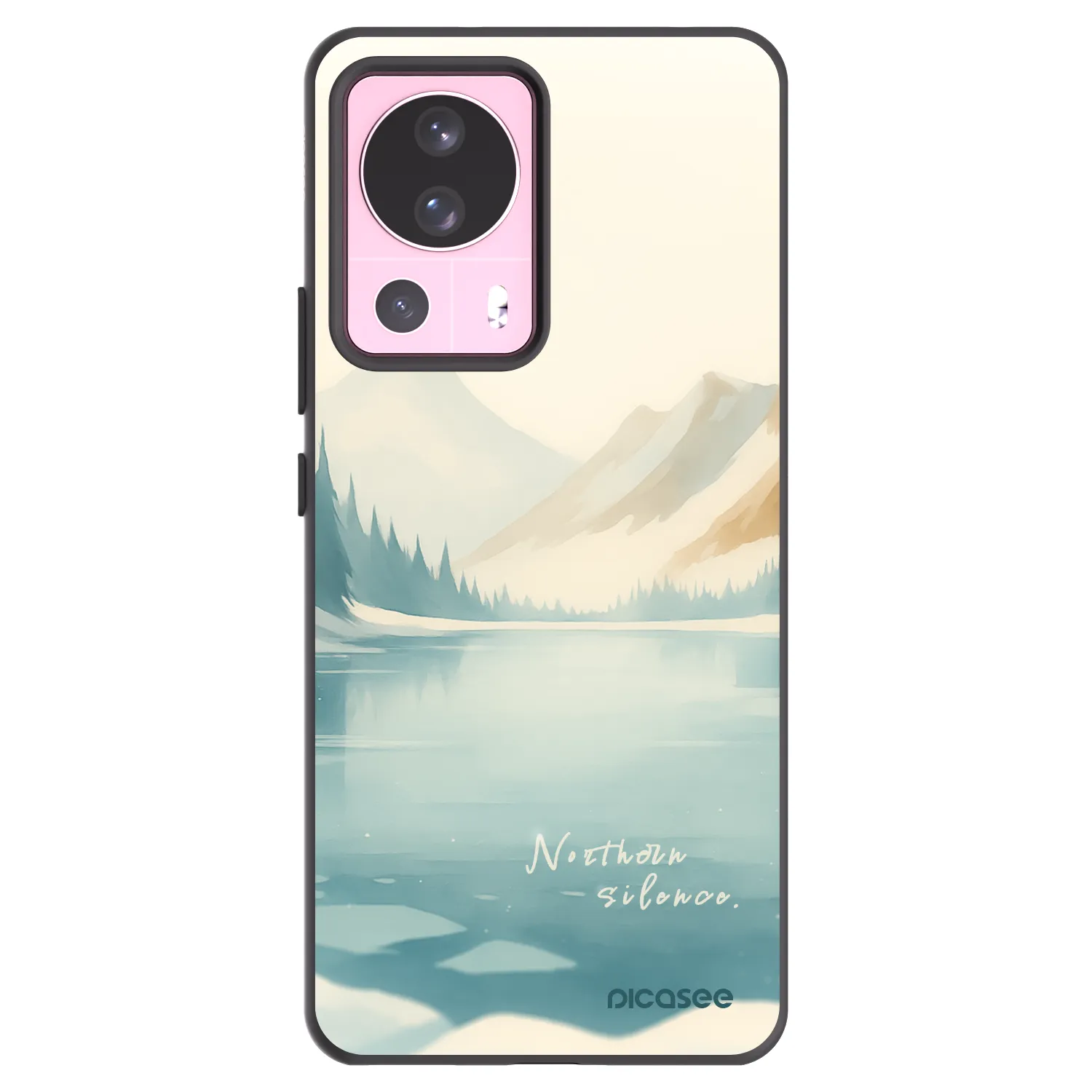 Picasee silikonový černý obal pro Xiaomi 13 Lite - NOTHERN SILENCE
