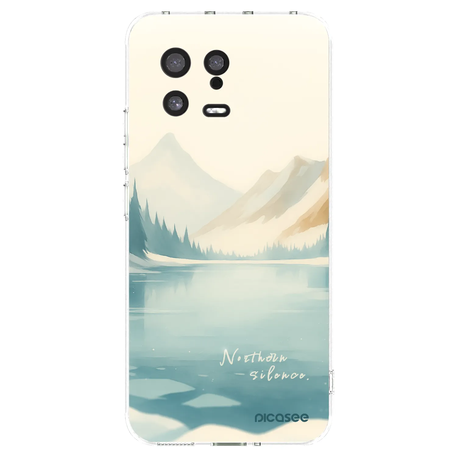 Picasee silikonový průhledný obal pro Xiaomi 13 - NOTHERN SILENCE