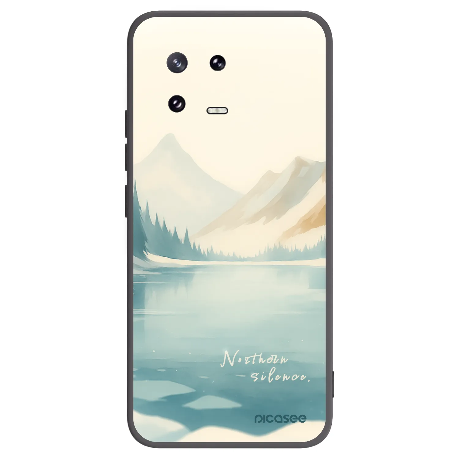 Picasee silikonový černý obal pro Xiaomi 13 Pro - NOTHERN SILENCE
