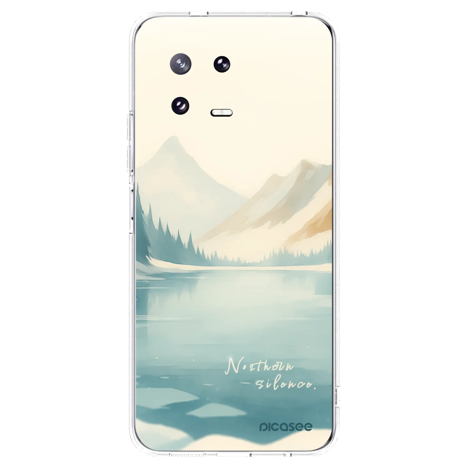 Picasee silikonový průhledný obal pro Xiaomi 13 Pro - NOTHERN SILENCE