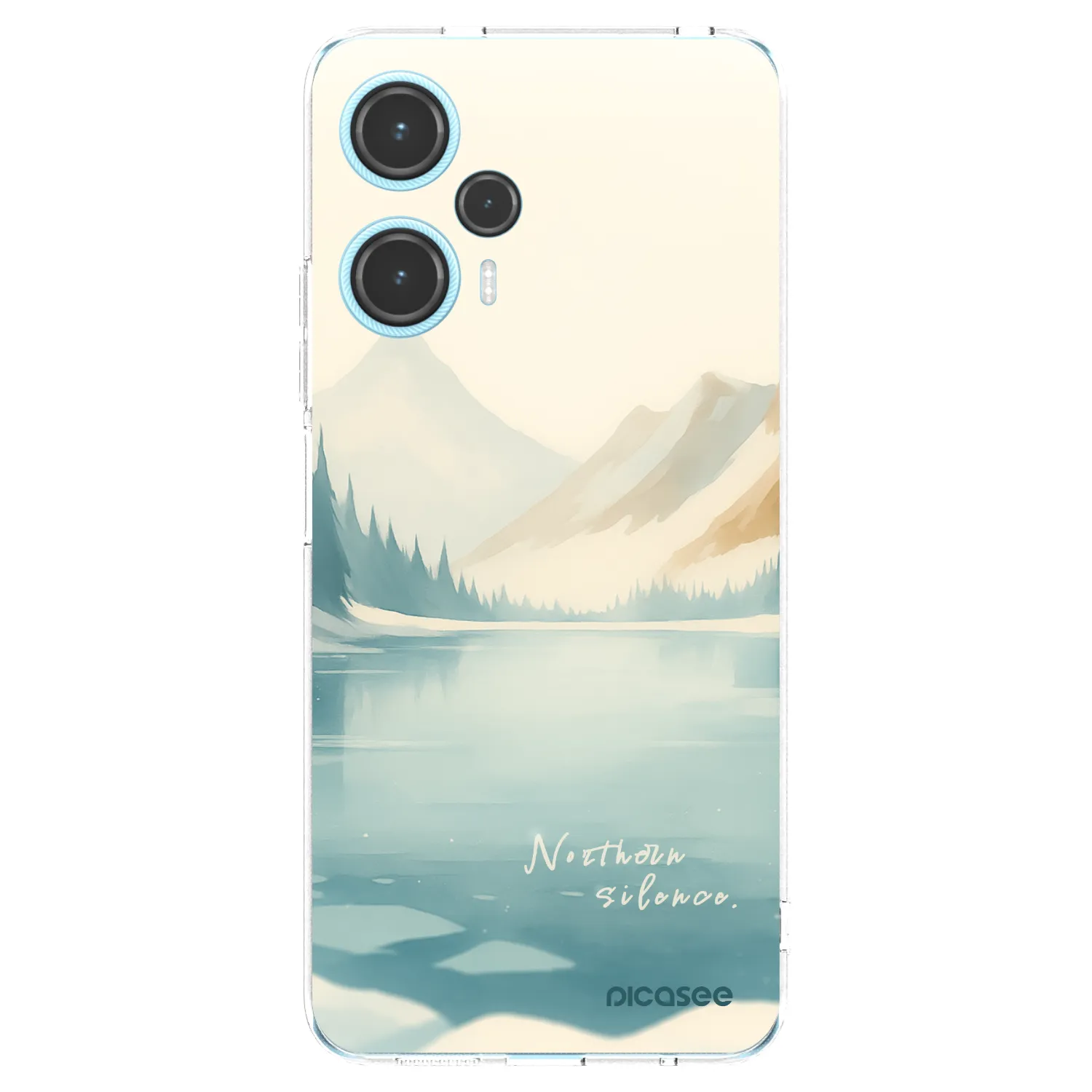 Picasee silikonový průhledný obal pro Xiaomi Poco F5 - NOTHERN SILENCE