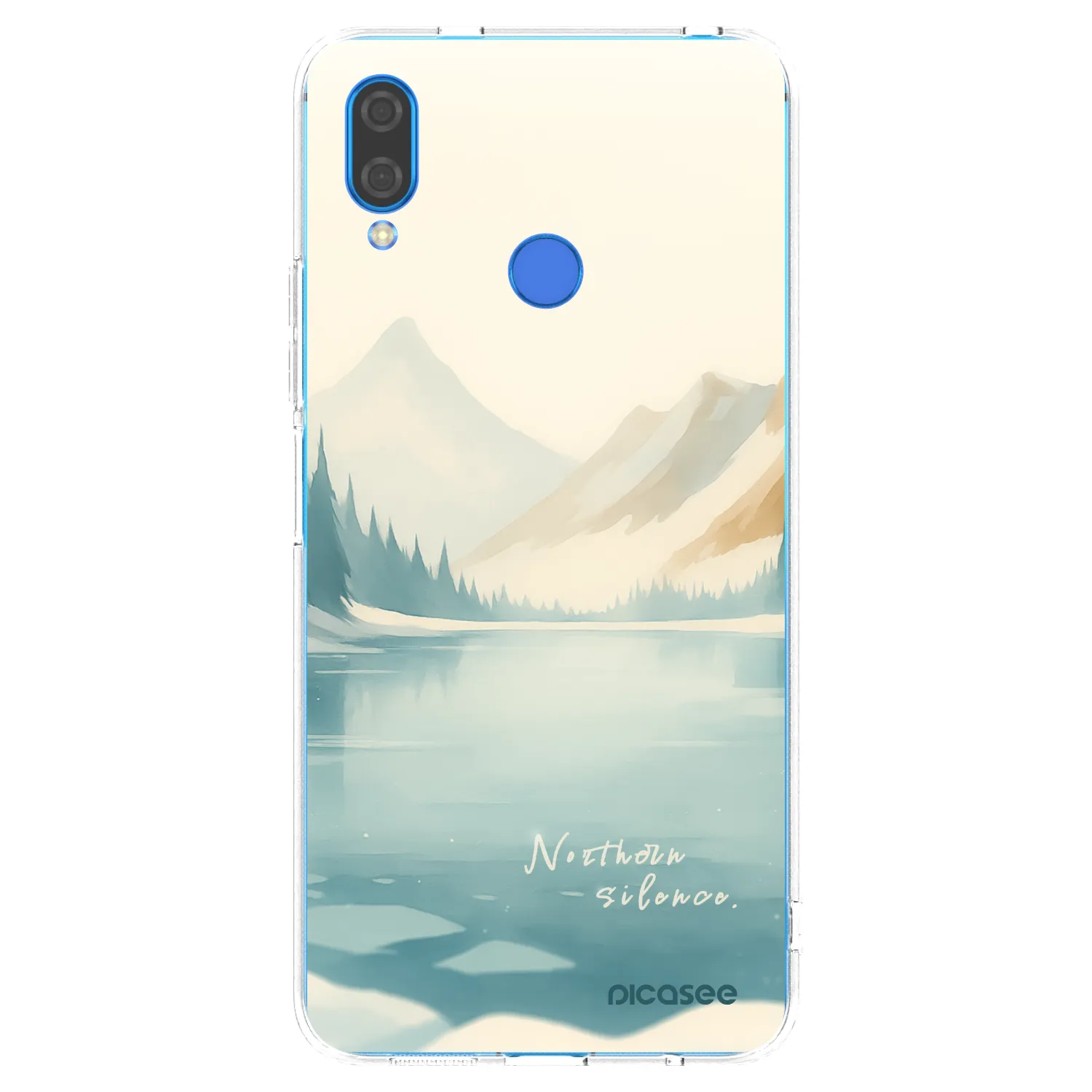 Picasee silikonový průhledný obal pro Huawei Nova 3i - NOTHERN SILENCE