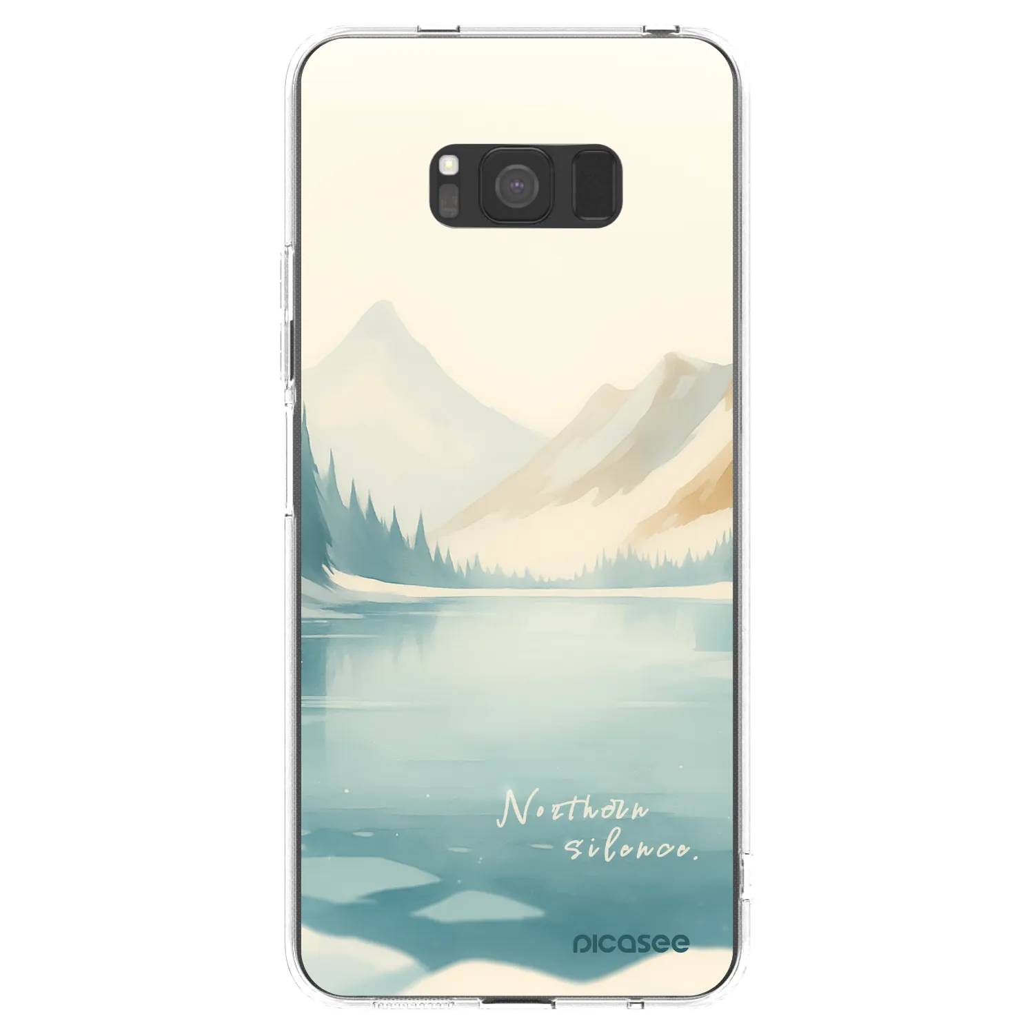 Picasee silikonový průhledný obal pro Samsung Galaxy A73 5G - NOTHERN SILENCE