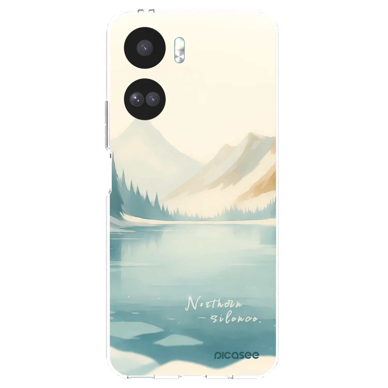 Picasee silikonový průhledný obal pro Honor 90 Lite 5G - NOTHERN SILENCE
