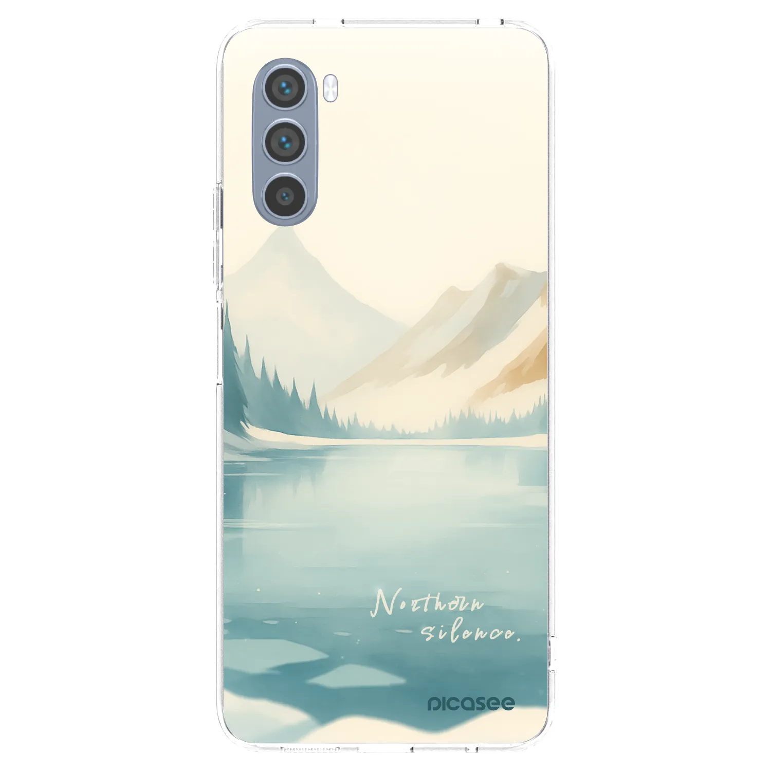 Picasee silikonový průhledný obal pro Motorola Moto G62 - NOTHERN SILENCE