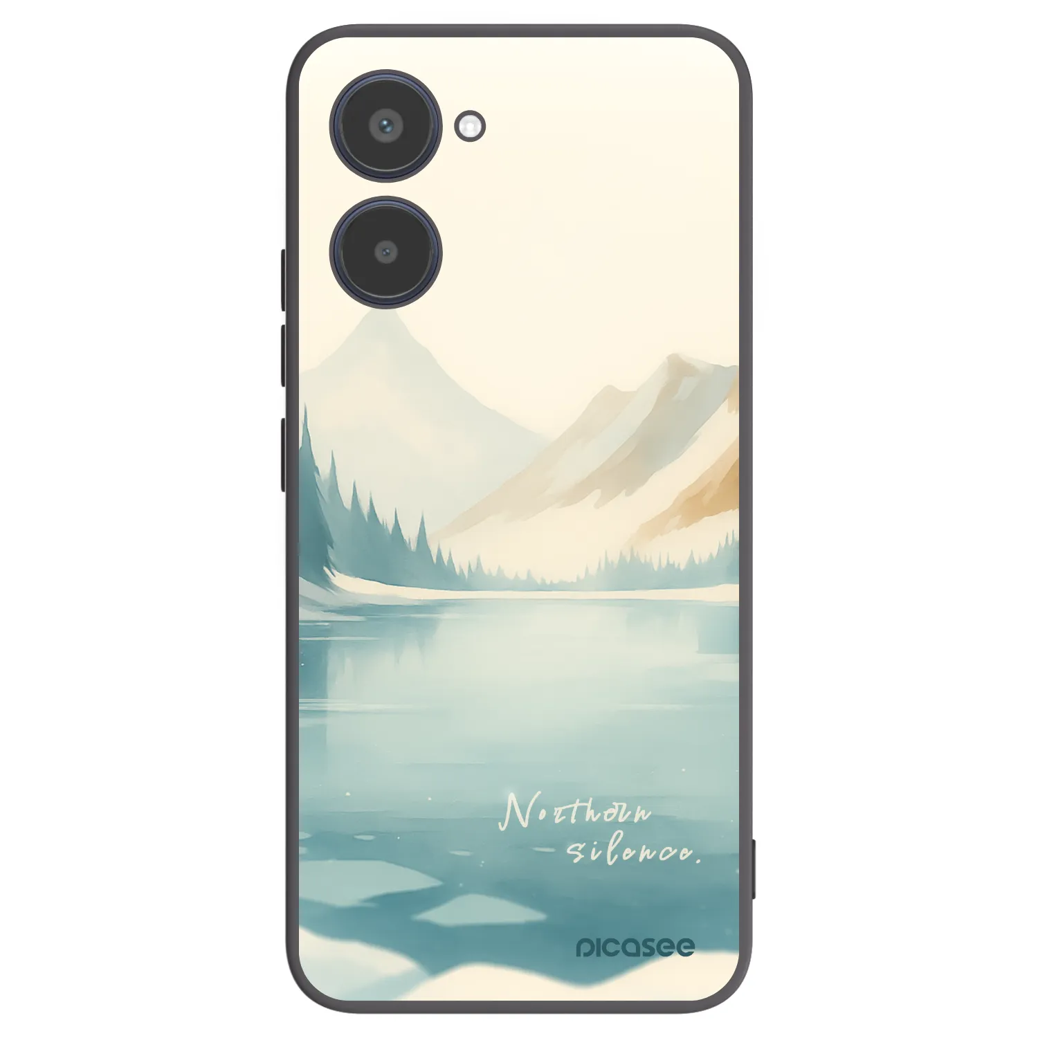 Picasee silikonový černý obal pro Realme 10 4G - NOTHERN SILENCE