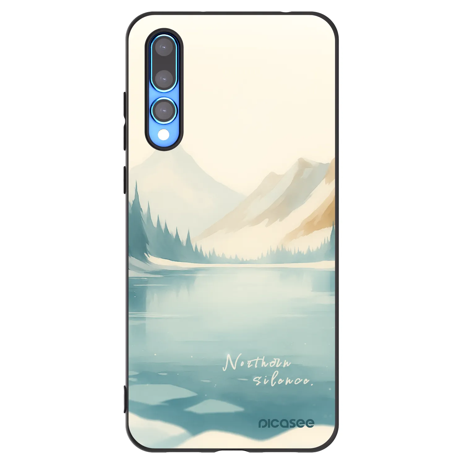 Picasee silikonový černý obal pro Huawei P20 Pro - NOTHERN SILENCE