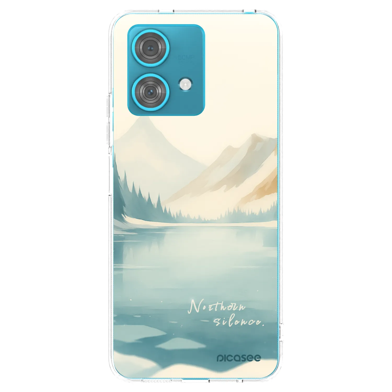 Picasee silikonový průhledný obal pro Motorola Edge 40 Neo - NOTHERN SILENCE