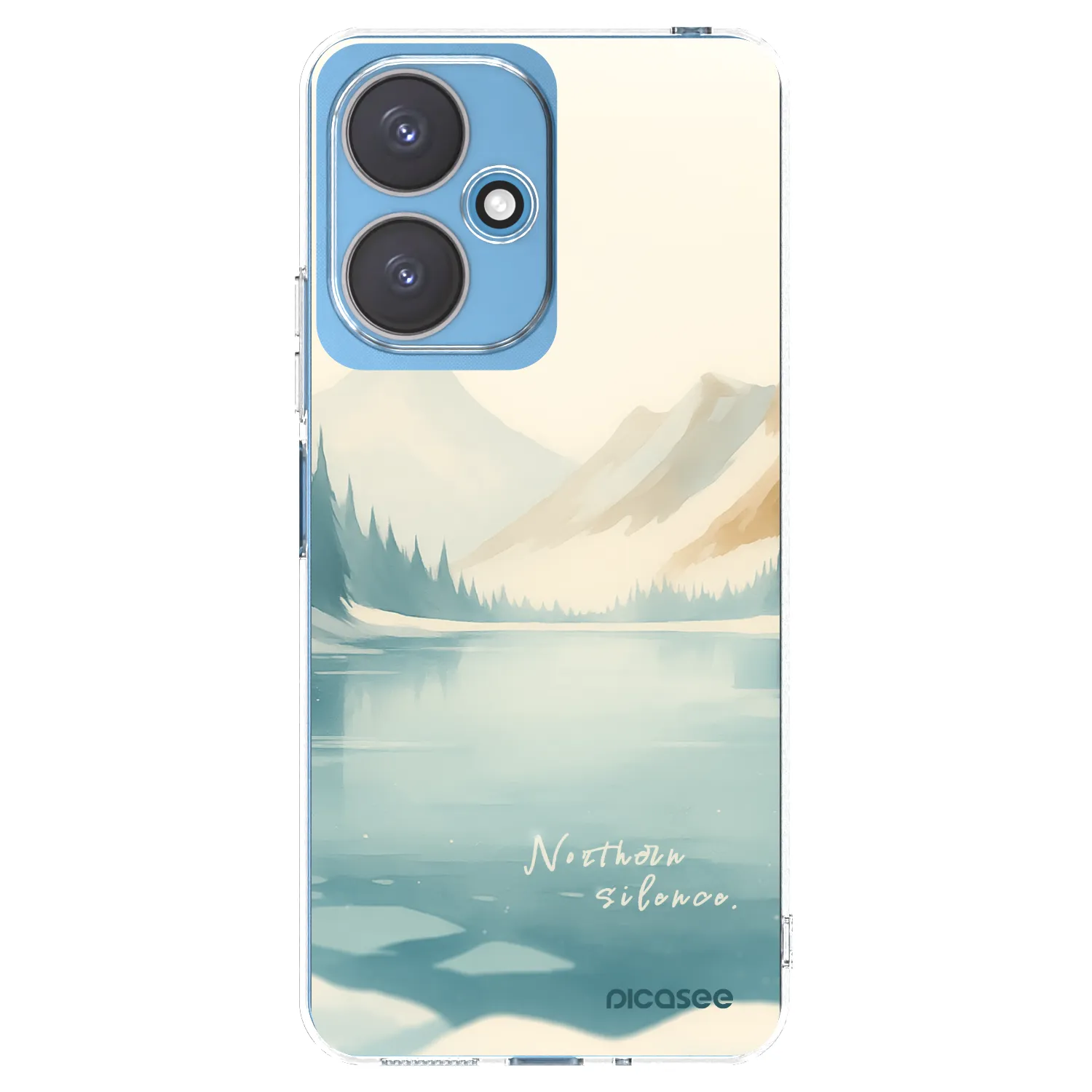 Picasee silikonový průhledný obal pro Xiaomi Redmi 13C 5G - NOTHERN SILENCE