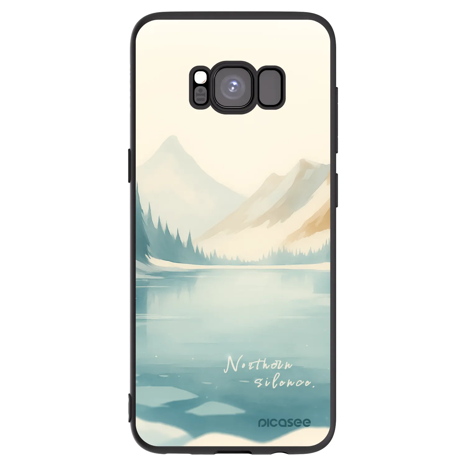 Picasee silikonový černý obal pro Samsung Galaxy A73 5G - NOTHERN SILENCE