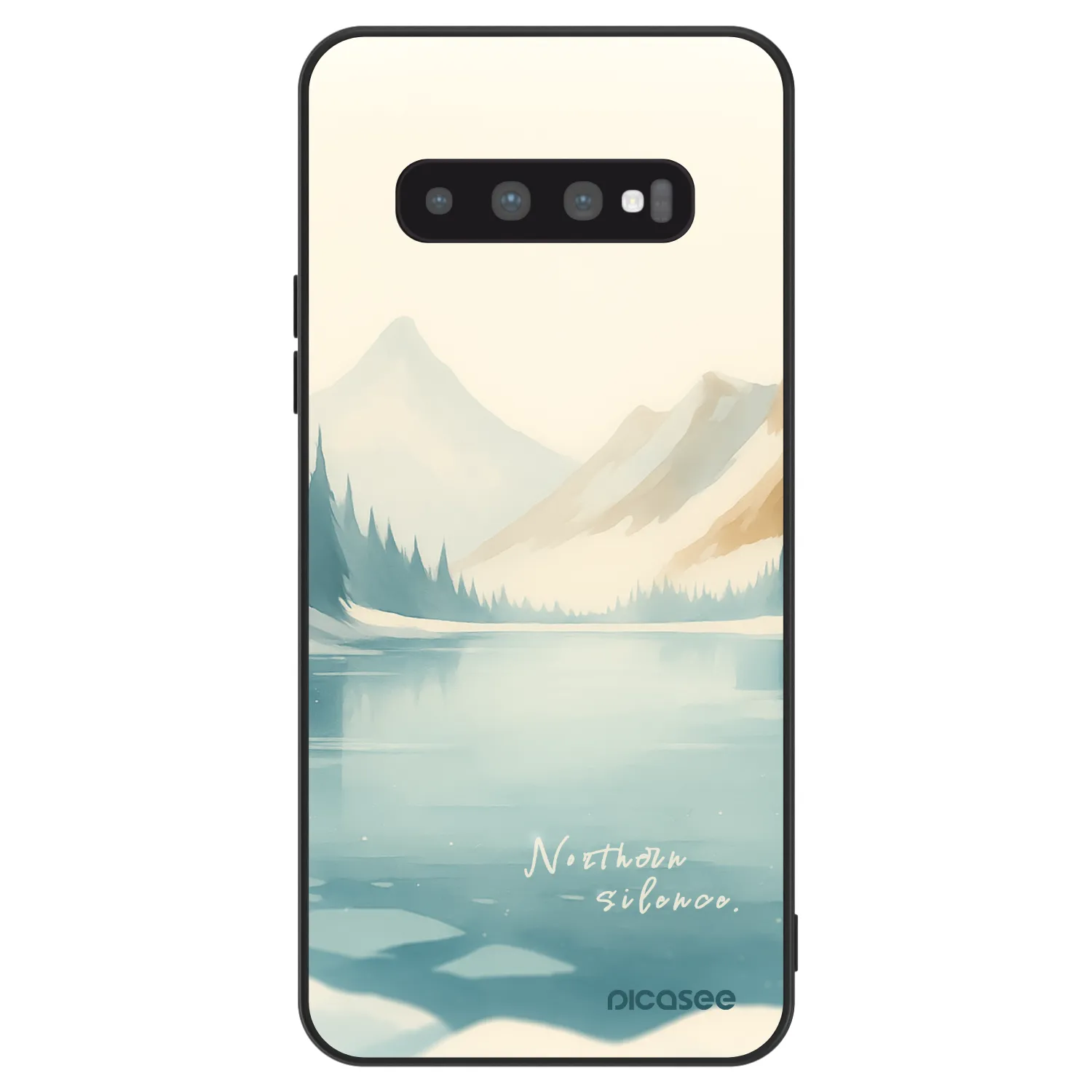 Picasee ULTIMATE CASE pro Samsung Galaxy S10 Plus G975 - NOTHERN SILENCE