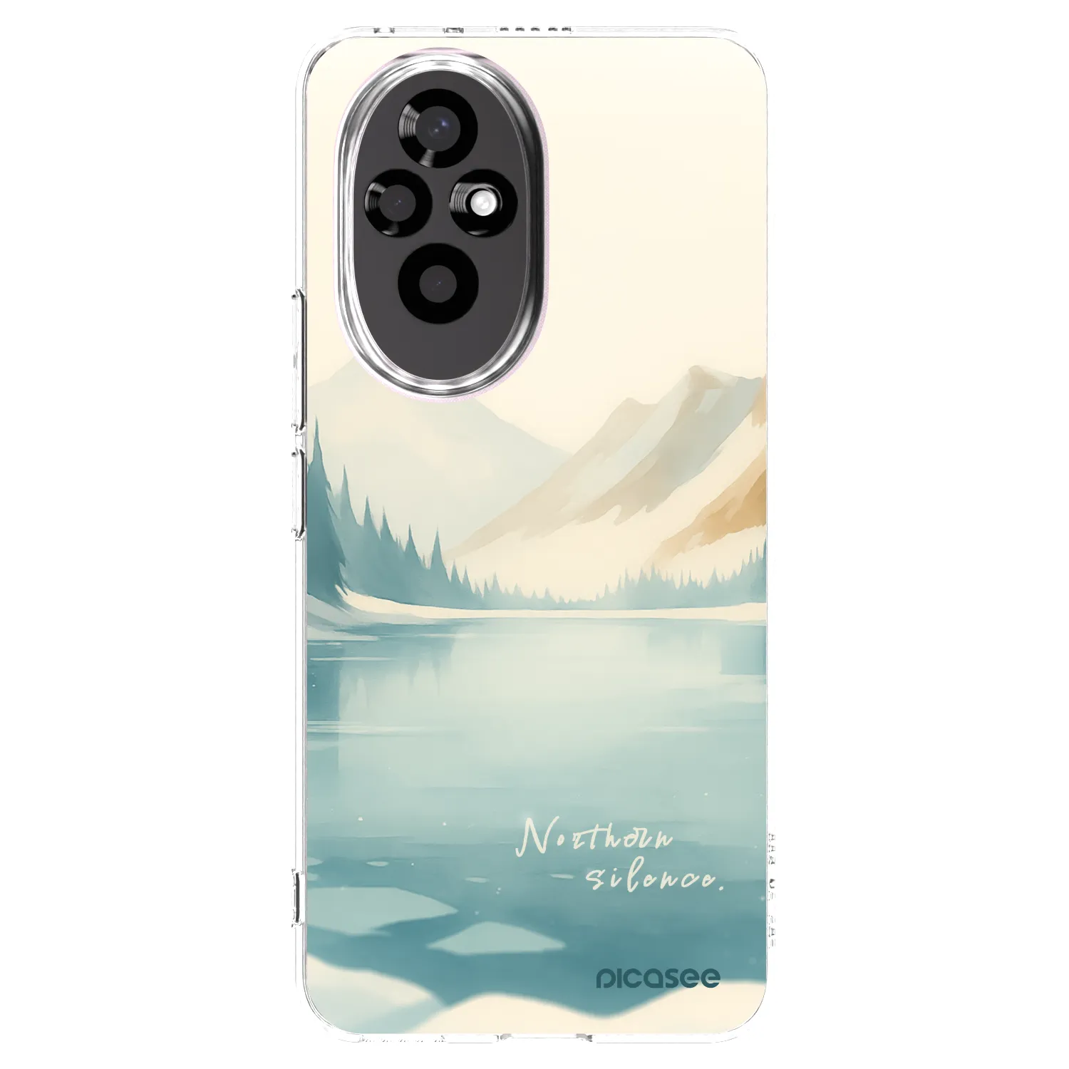 Picasee silikonový průhledný obal pro Honor 200 Pro 5G - NOTHERN SILENCE