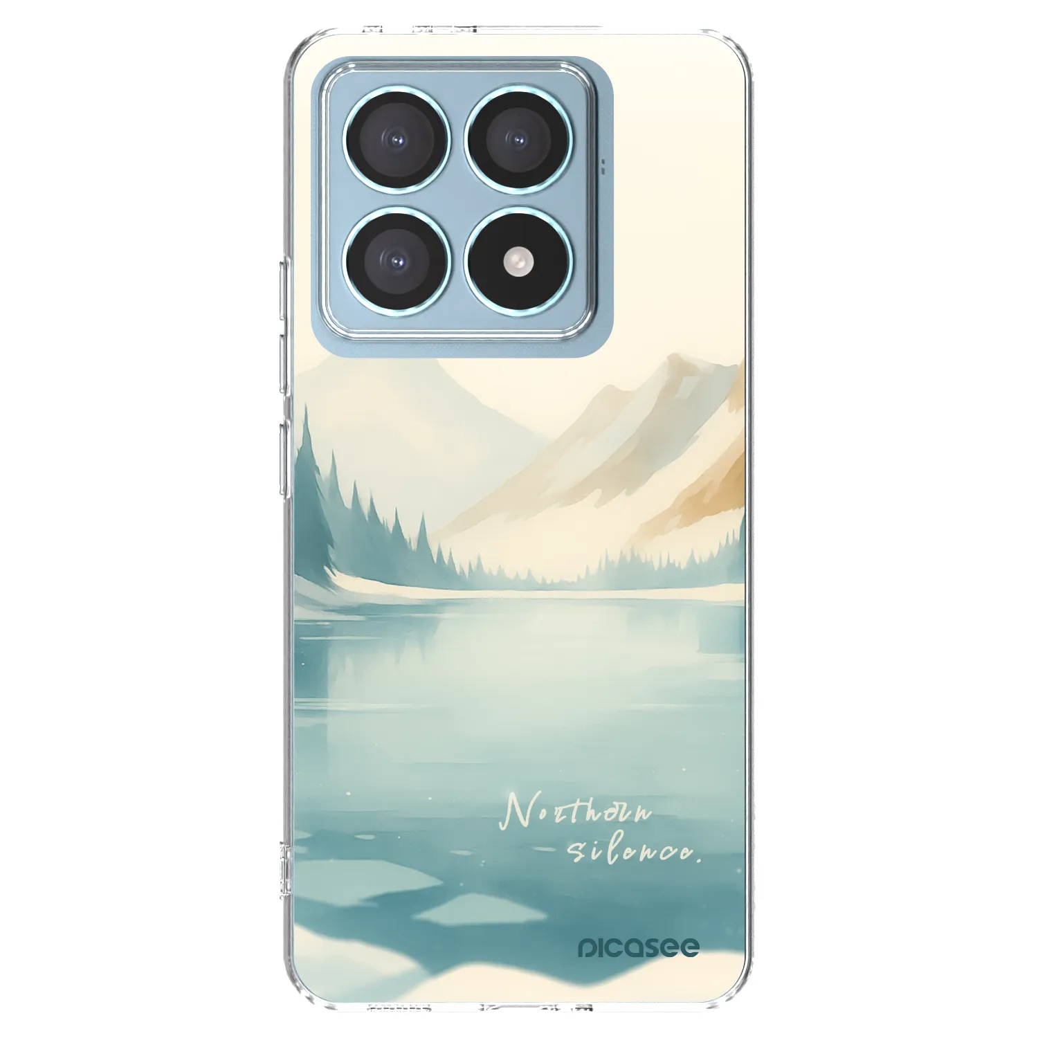 Picasee silikonový průhledný obal pro Xiaomi 14T Pro - NOTHERN SILENCE