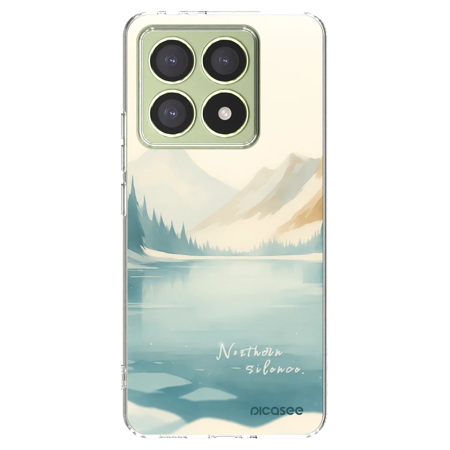 Picasee silikonový průhledný obal pro Xiaomi 14T - NOTHERN SILENCE