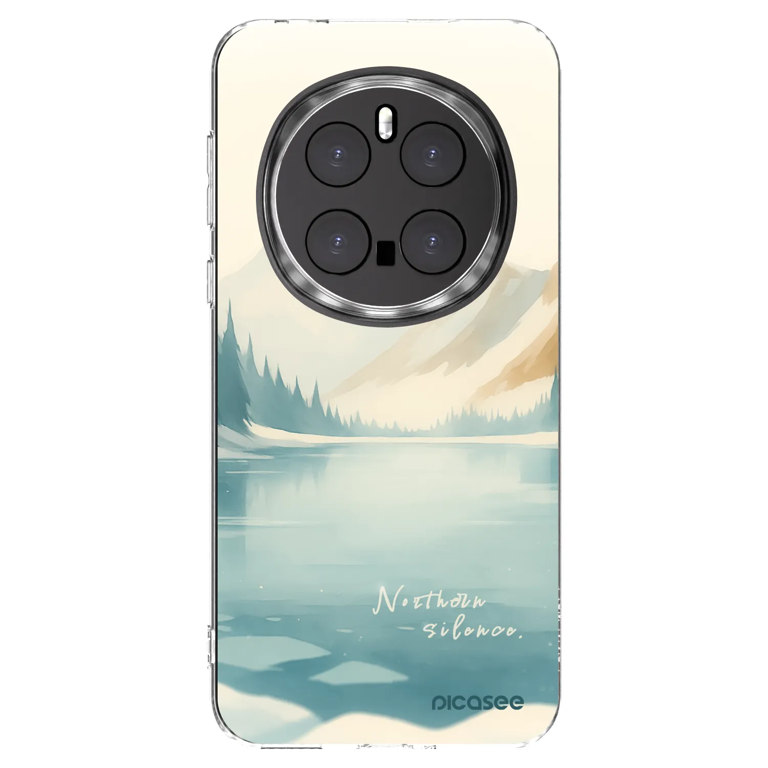 Picasee silikonový průhledný obal pro Honor Magic7 Pro 5G - NOTHERN SILENCE