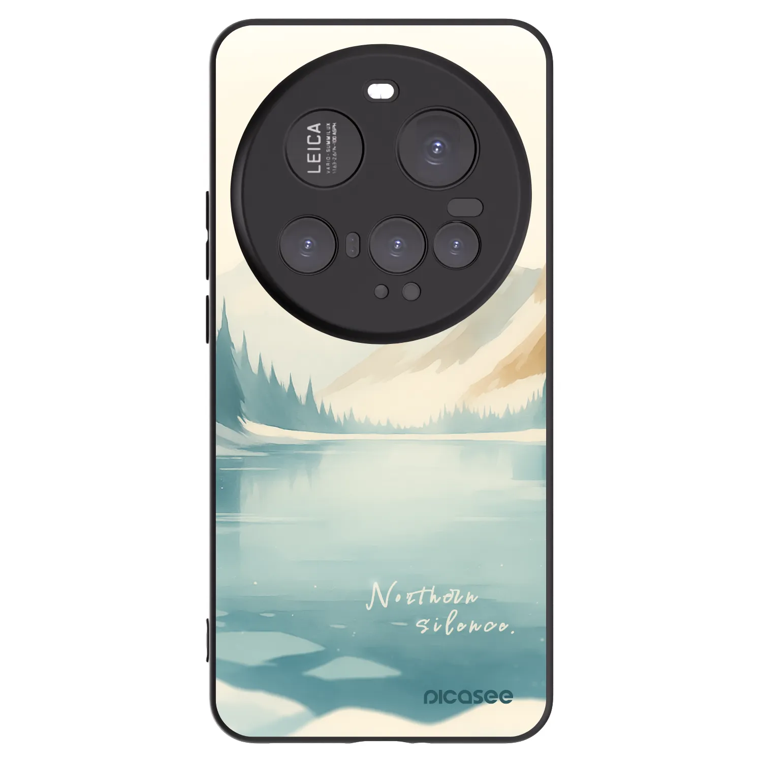 Picasee silikonový černý obal pro Xiaomi 15 Ultra - NOTHERN SILENCE