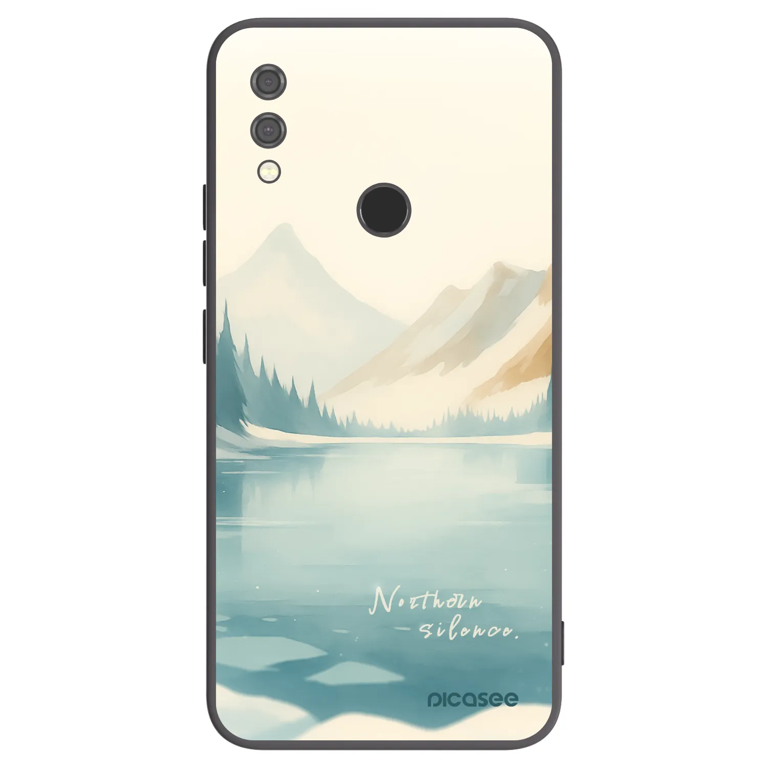 Picasee silikonový černý obal pro Xiaomi Redmi Note 7 - NOTHERN SILENCE