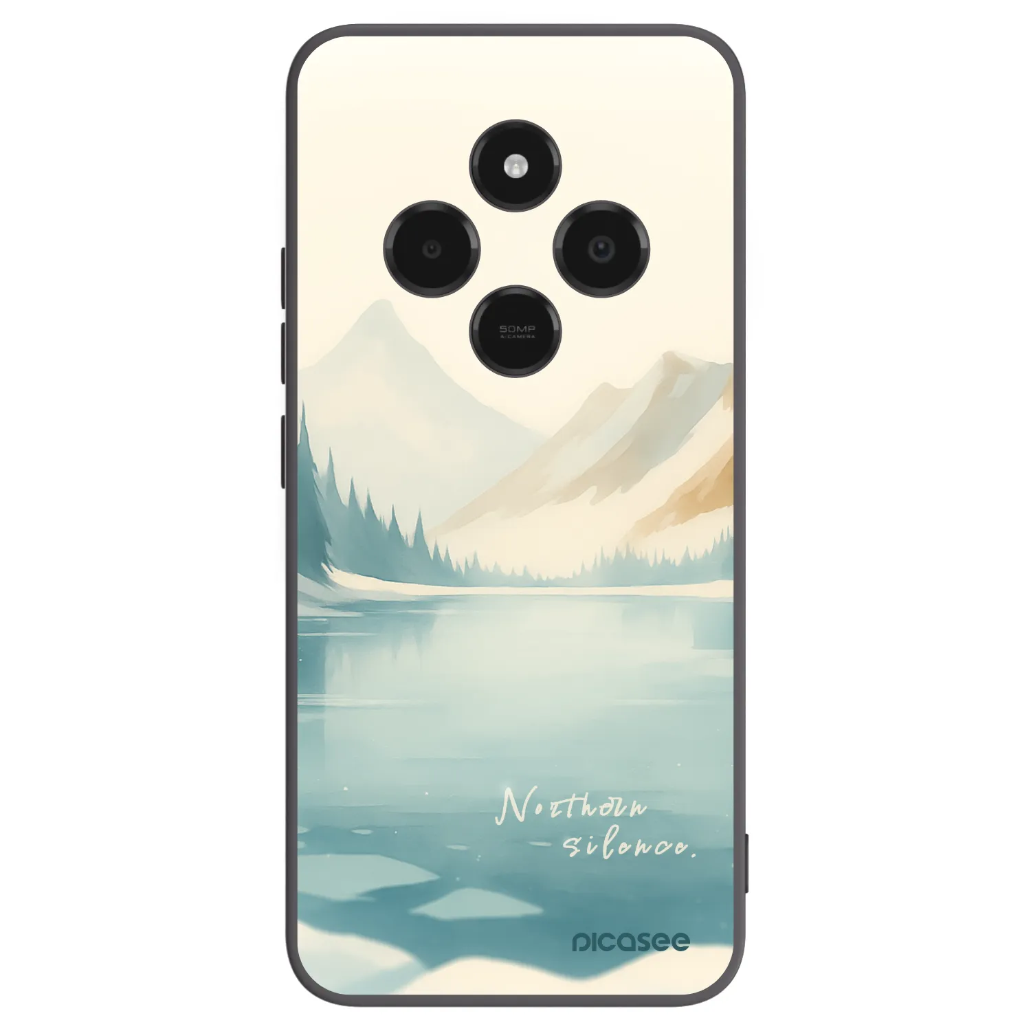 Picasee silikonový černý obal pro Xiaomi Poco C75 - NOTHERN SILENCE