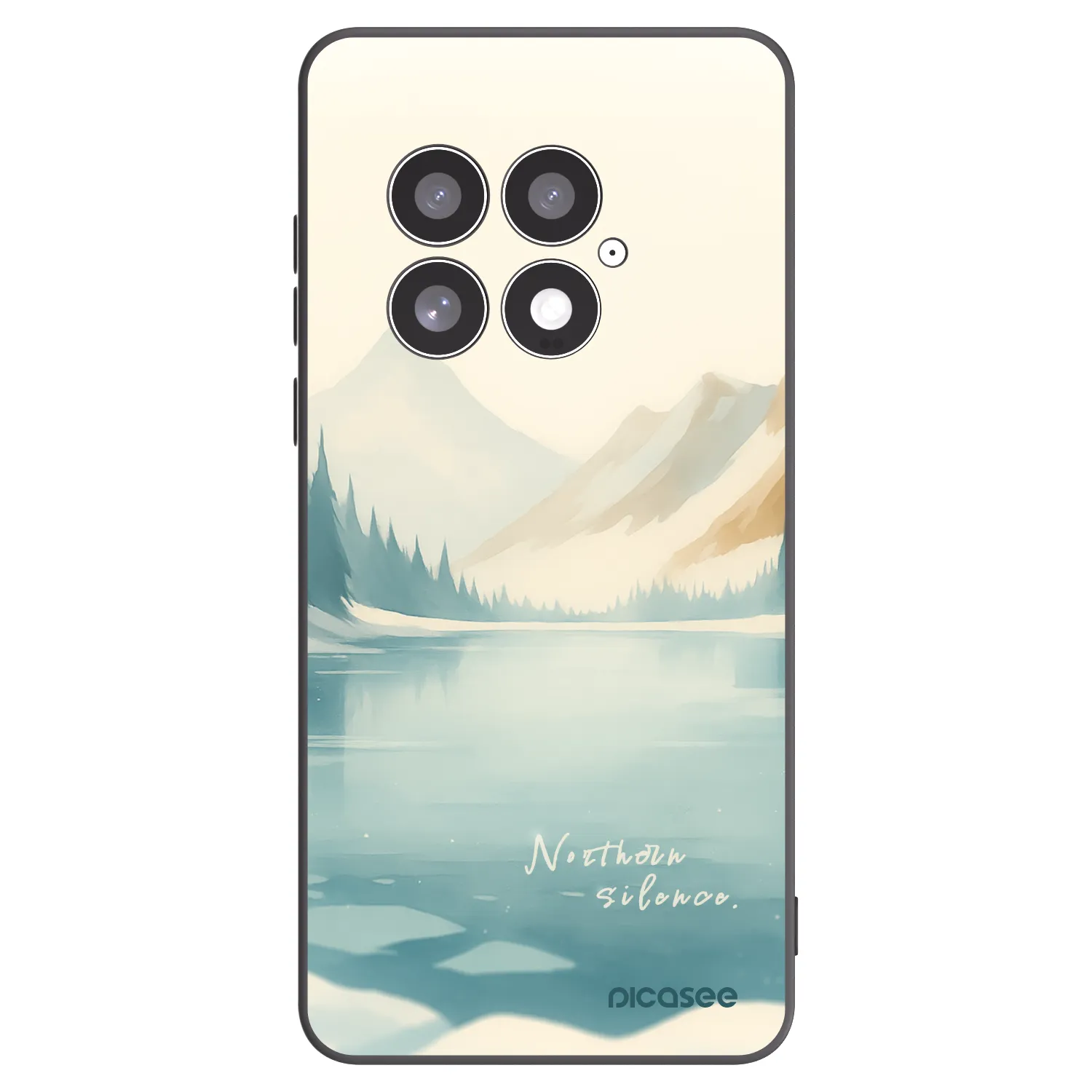 Picasee silikonový černý obal pro OnePlus 13 5G - NOTHERN SILENCE