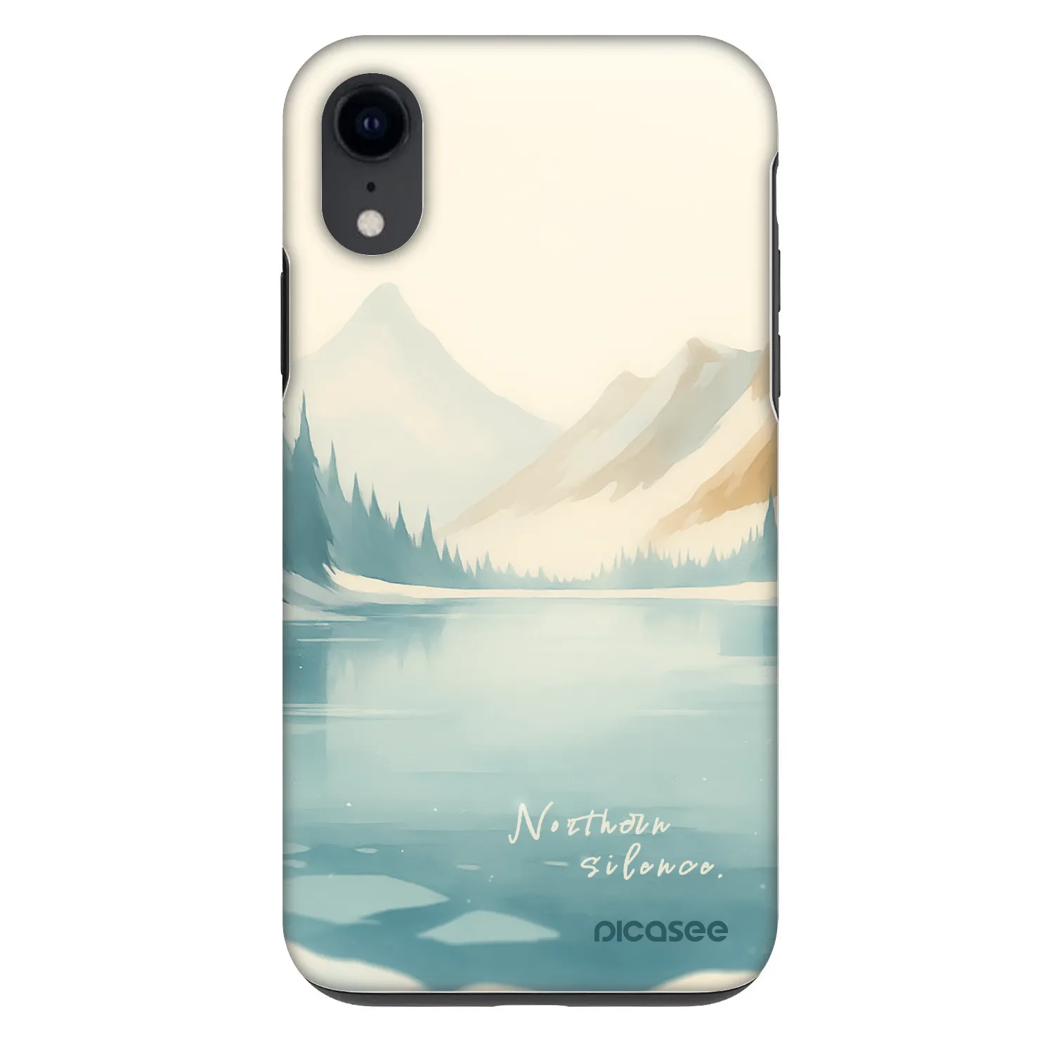 Picasee Fashion Case pro Apple iPhone XR - NOTHERN SILENCE