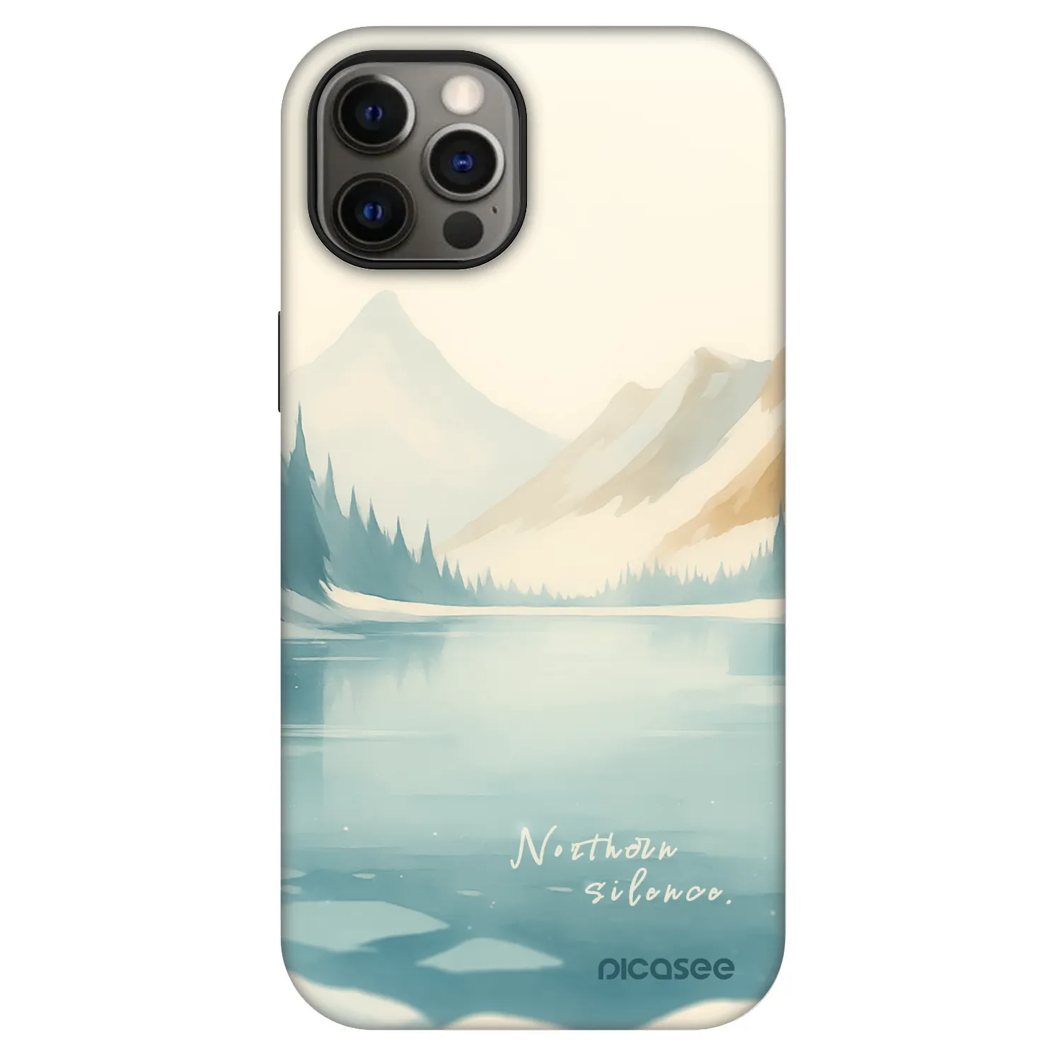 Picasee Fashion Case MagSafe Apple iPhone 12 - NOTHERN SILENCE