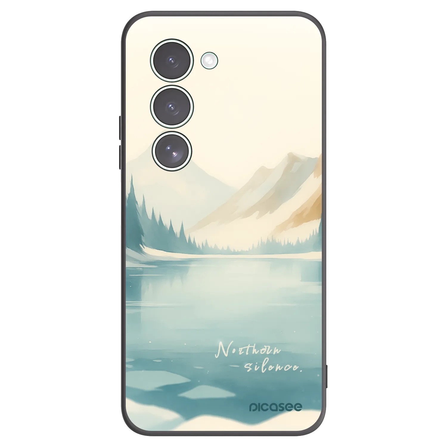 Picasee silikonový černý obal pro Xiaomi Redmi 15 5G - NOTHERN SILENCE