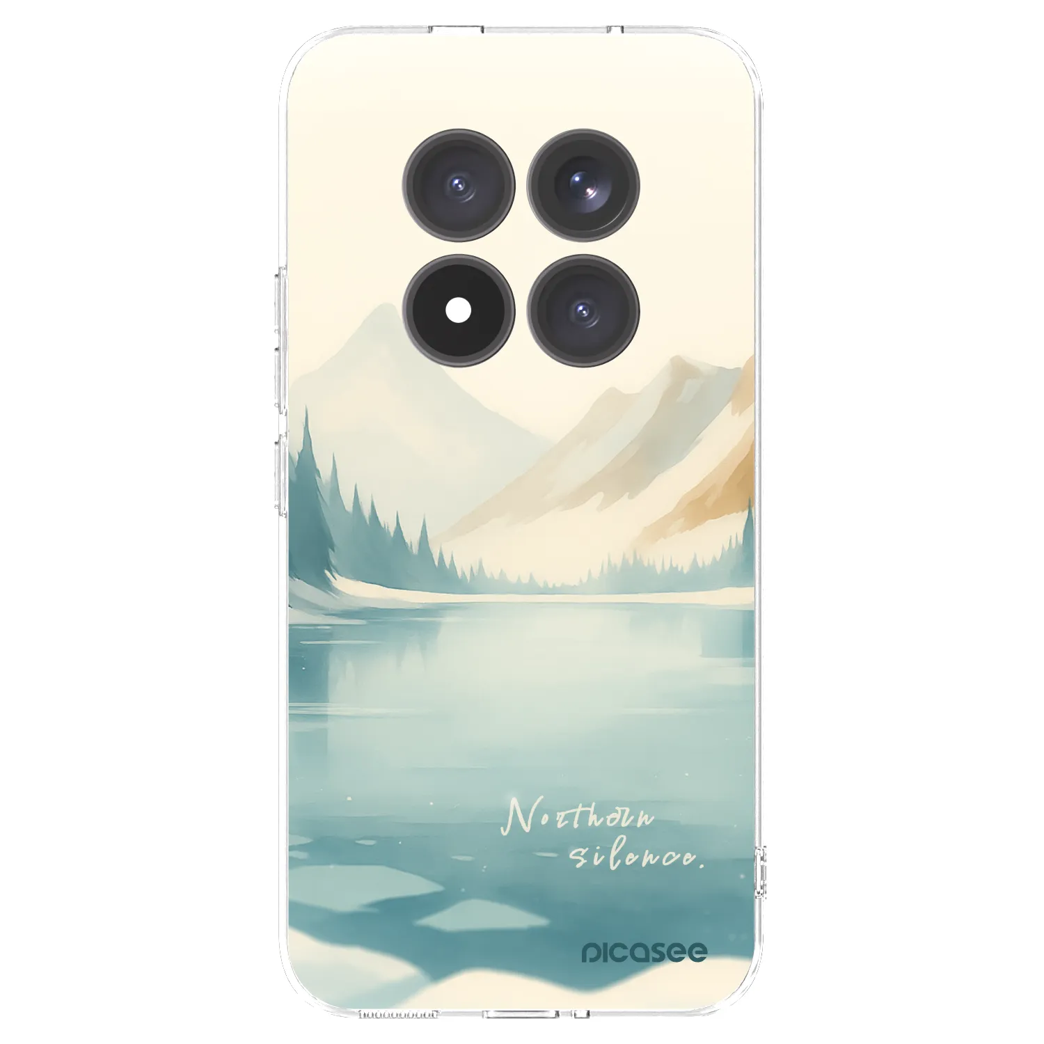 Picasee silikonový průhledný obal pro Xiaomi Redmi Note 15 Pro+ - NOTHERN SILENCE