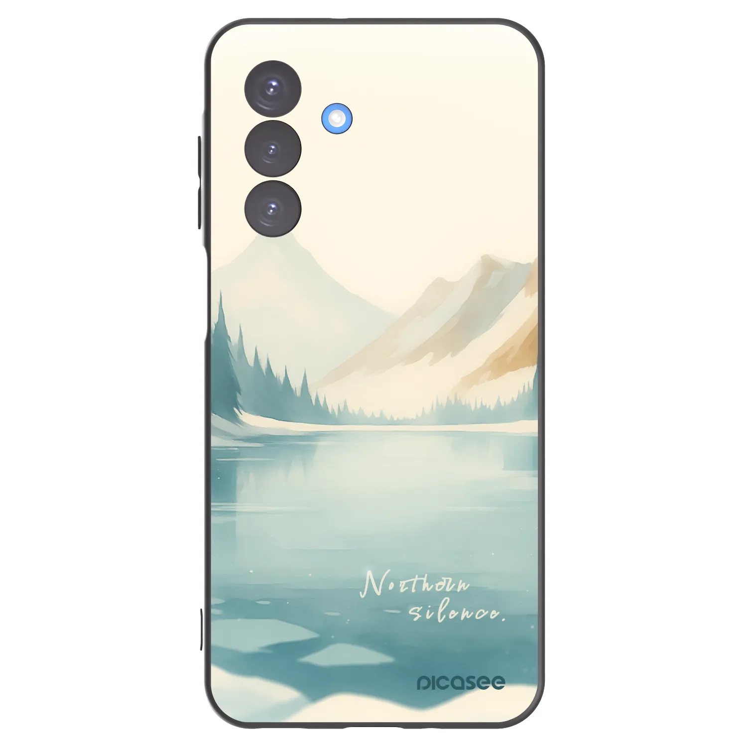 Picasee silikonový černý obal pro Samsung Galaxy A17 5G - NOTHERN SILENCE