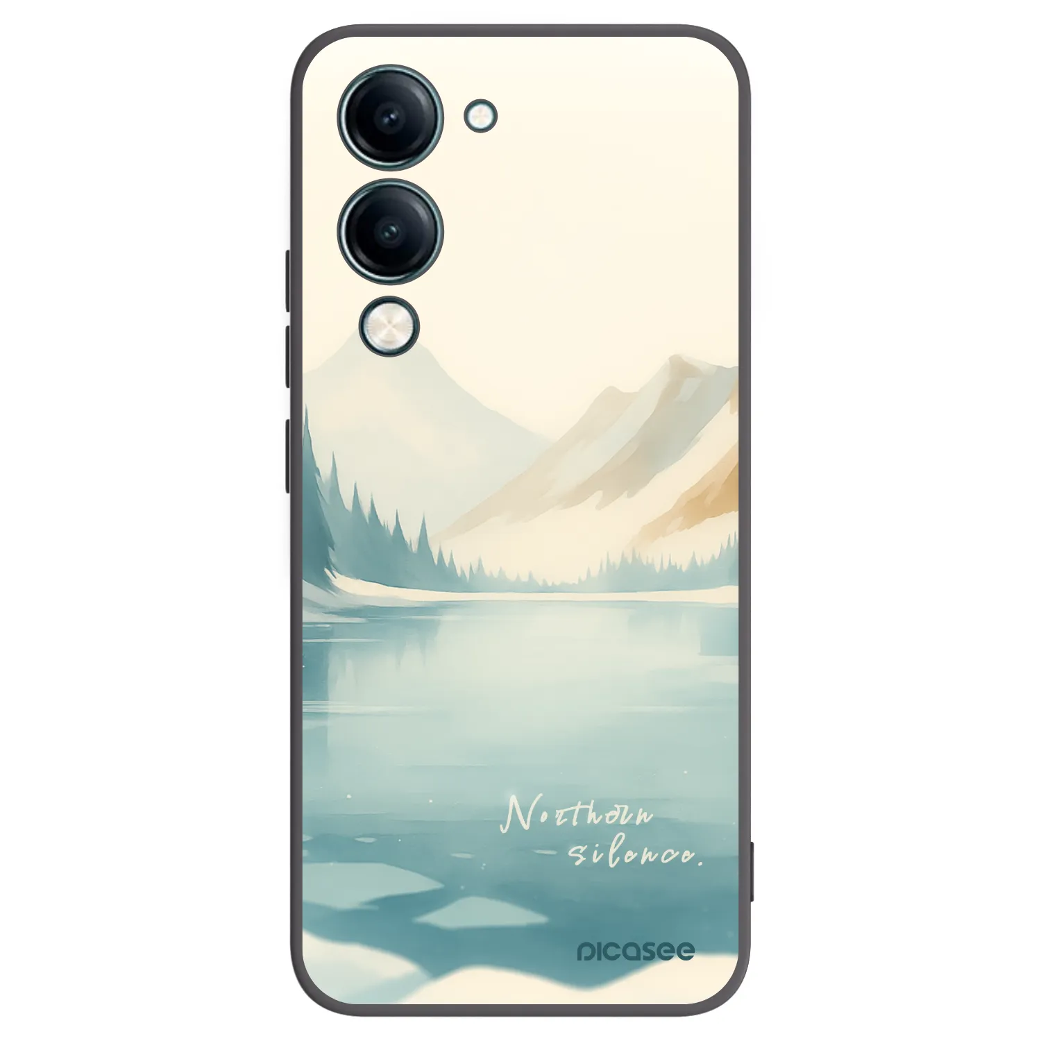 Picasee silikonový černý obal pro Vivo Y29s 5G - NOTHERN SILENCE