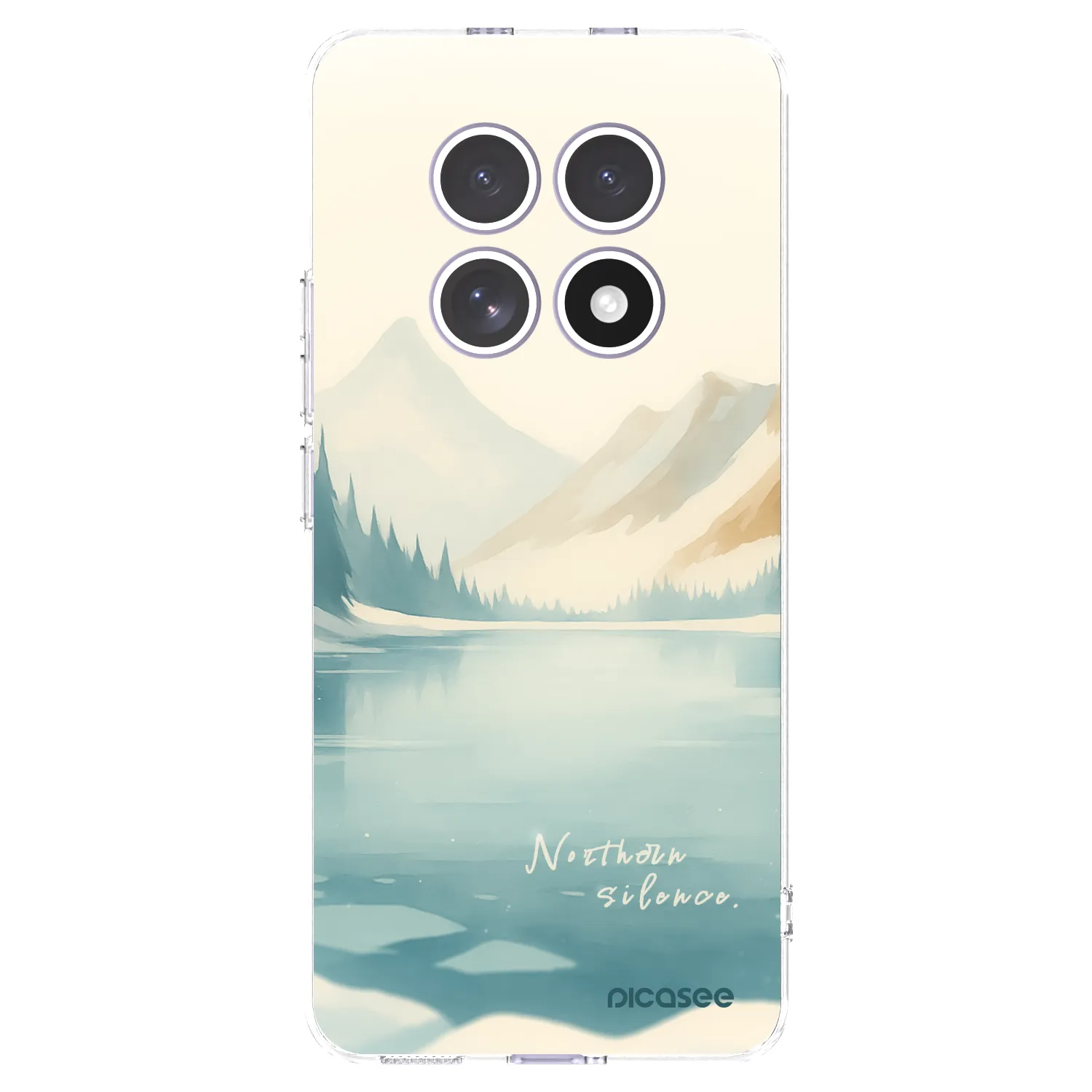 Picasee silikonový průhledný obal pro Xiaomi Redmi Note 15 - NOTHERN SILENCE