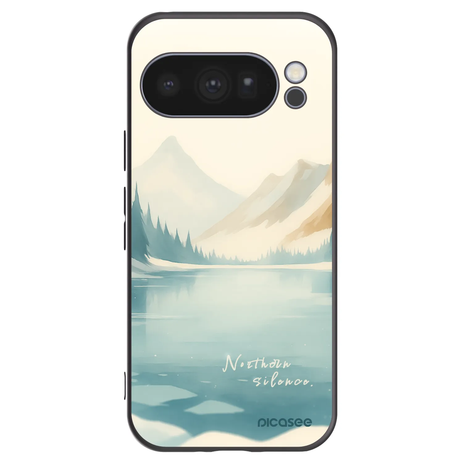 Picasee silikonový černý obal pro Google Pixel 10 Pro - NOTHERN SILENCE