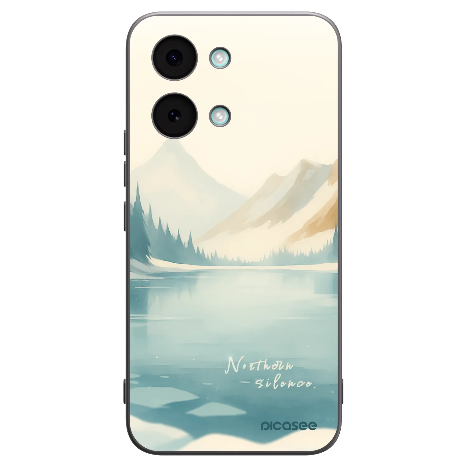 Picasee silikonový černý obal pro Xiaomi Poco X8 Pro Max - NOTHERN SILENCE