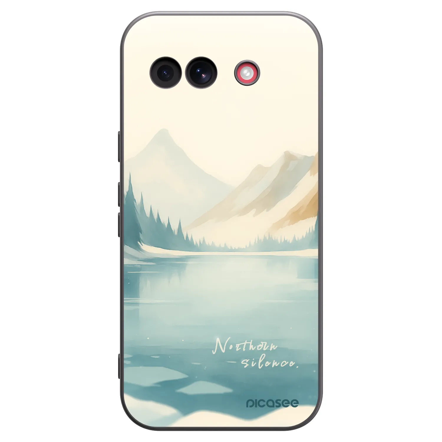 Picasee silikonový černý obal pro Google Pixel 10a - NOTHERN SILENCE
