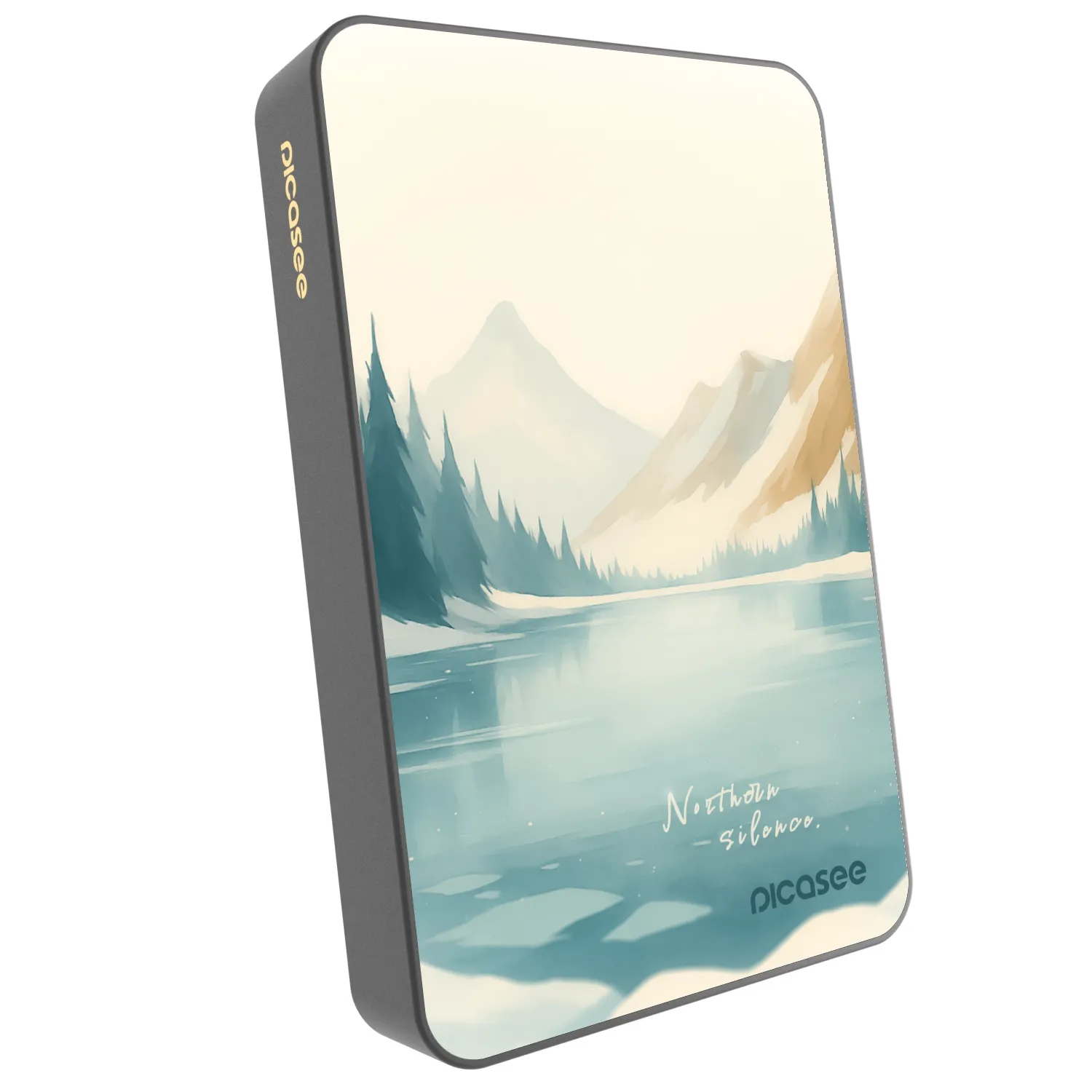Picasee Powerbanka s MagSafe 10 000 mAh Šedá - NOTHERN SILENCE