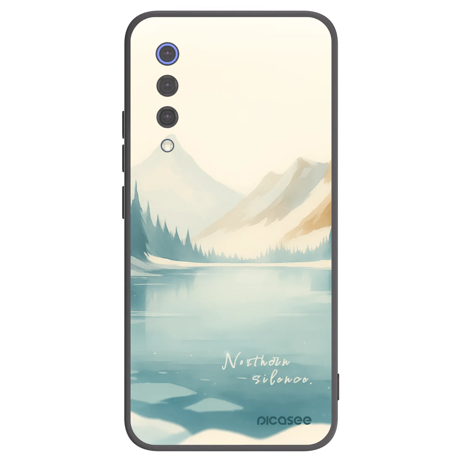 Picasee silikonový černý obal pro Xiaomi Mi 9 SE - NOTHERN SILENCE
