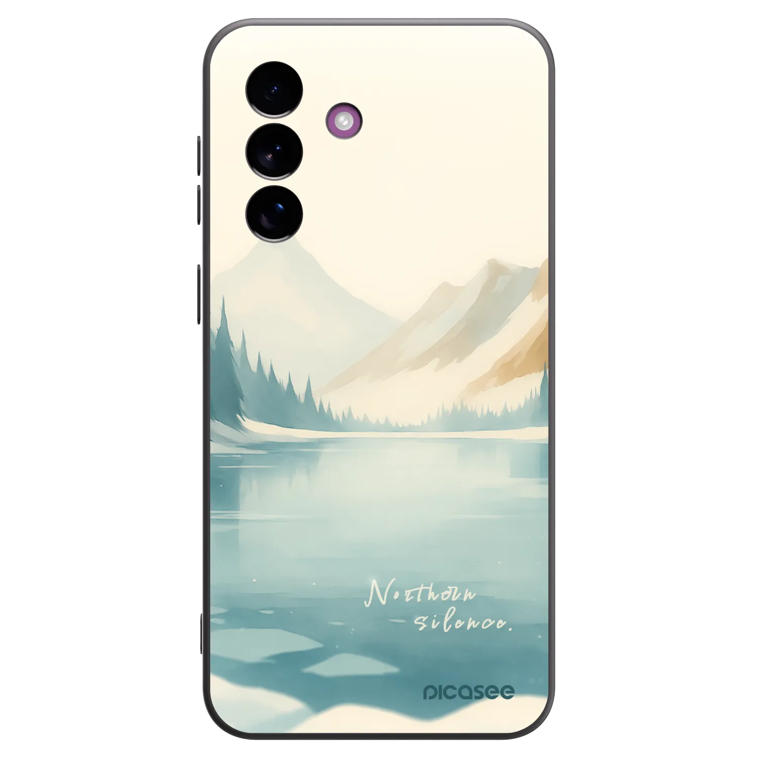 Picasee silikonový černý obal pro Samsung Galaxy A37 - NOTHERN SILENCE