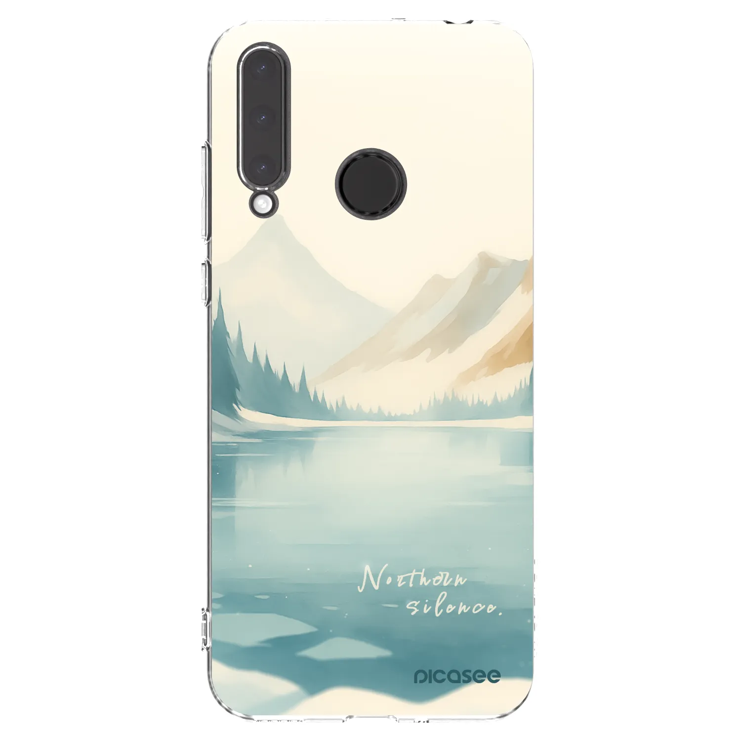 Picasee silikonový průhledný obal pro Honor 20 Lite - NOTHERN SILENCE