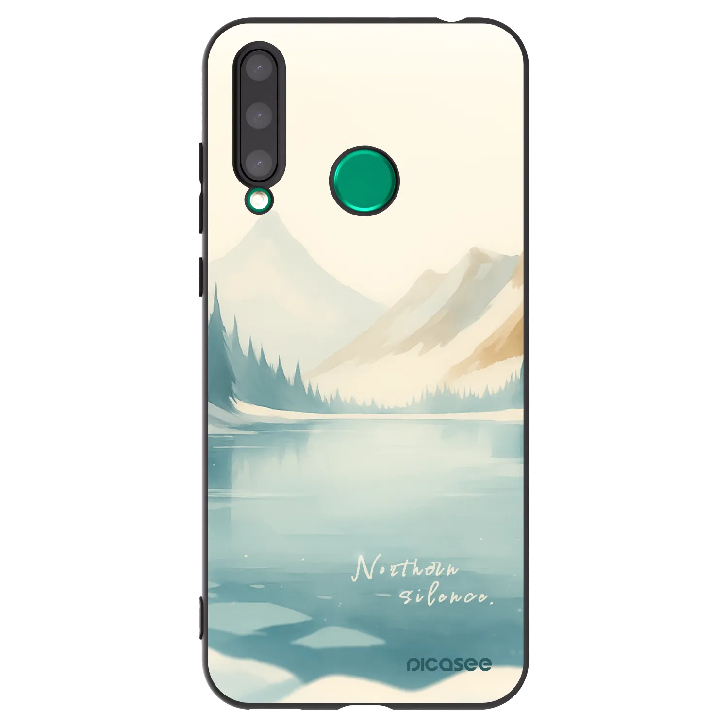Picasee silikonový černý obal pro Honor 20 Lite - NOTHERN SILENCE