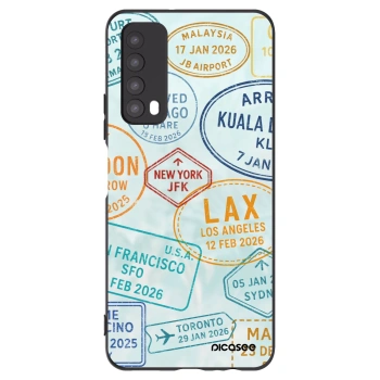 Picasee silikonový černý obal pro Huawei P Smart 2021 - PASSPORT EDITION