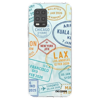 Picasee silikonový průhledný obal pro Xiaomi Mi 10 Lite - PASSPORT EDITION