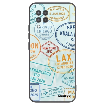 Picasee silikonový černý obal pro Samsung Galaxy A42 A426B - PASSPORT EDITION