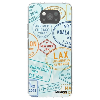Picasee silikonový černý obal pro Xiaomi Poco X3 Pro - PASSPORT EDITION