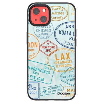 Picasee silikonový černý obal pro Apple iPhone 13 - PASSPORT EDITION