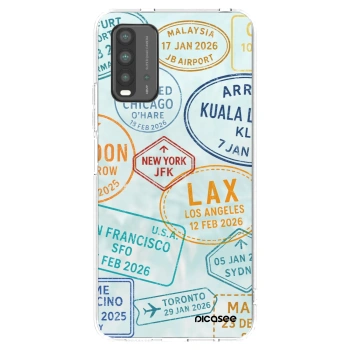 Picasee silikonový černý obal pro Xiaomi Redmi 9T - PASSPORT EDITION