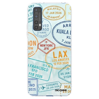 Picasee silikonový průhledný obal pro Realme 7 - PASSPORT EDITION