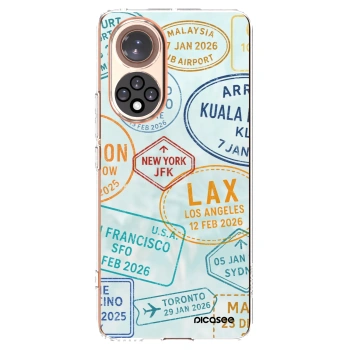 Picasee silikonový průhledný obal pro Honor 50 5G - PASSPORT EDITION