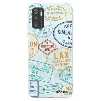 Picasee silikonový průhledný obal pro Xiaomi Poco M3 Pro 5G - PASSPORT EDITION