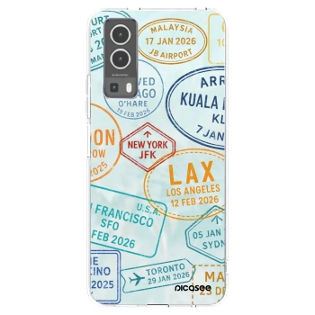 Picasee silikonový průhledný obal pro Vivo Y72 5G - PASSPORT EDITION