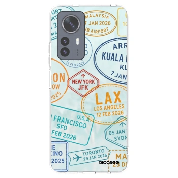 Picasee silikonový průhledný obal pro Xiaomi 12 Pro - PASSPORT EDITION